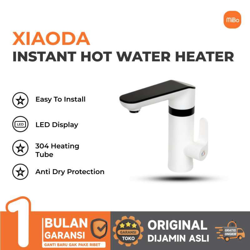 Promo Xiaoda Instant Hot Water Heater Faucet Pro Temperature