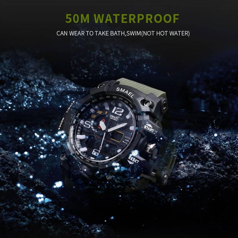 Jual Smael Sport Dual Time Jam Tangan Pria 1545 Original Online Oktober 2020 Blibli Com