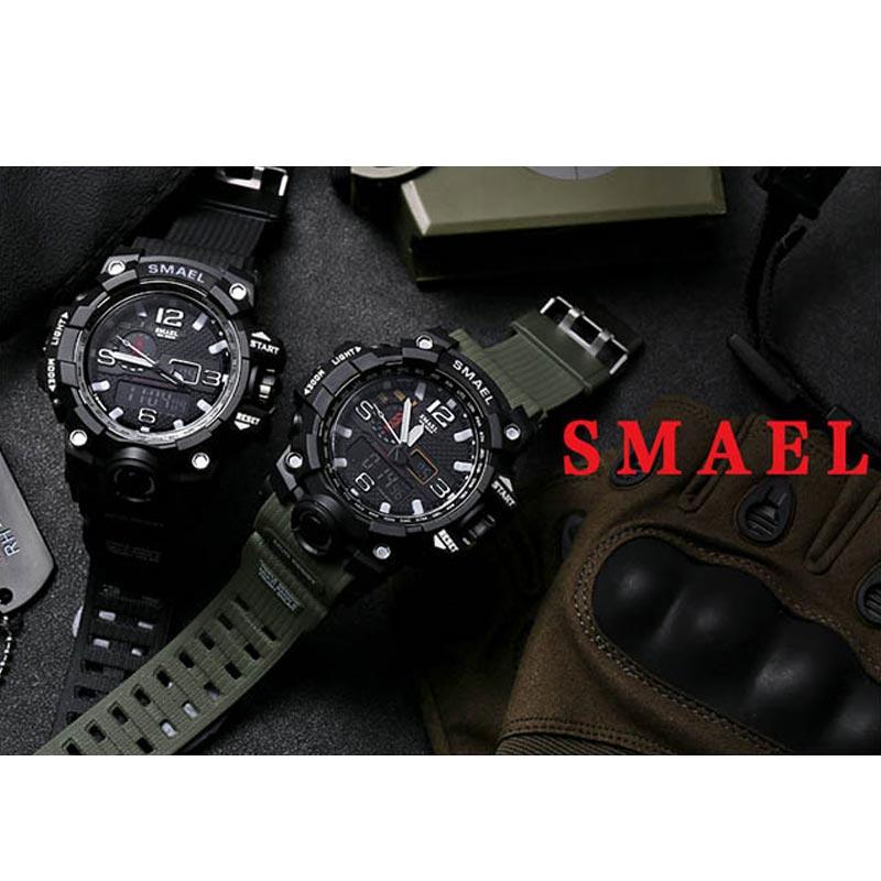 Jual Smael Sport Dual Time Jam Tangan Pria 1545 Original Online Oktober 2020 Blibli Com
