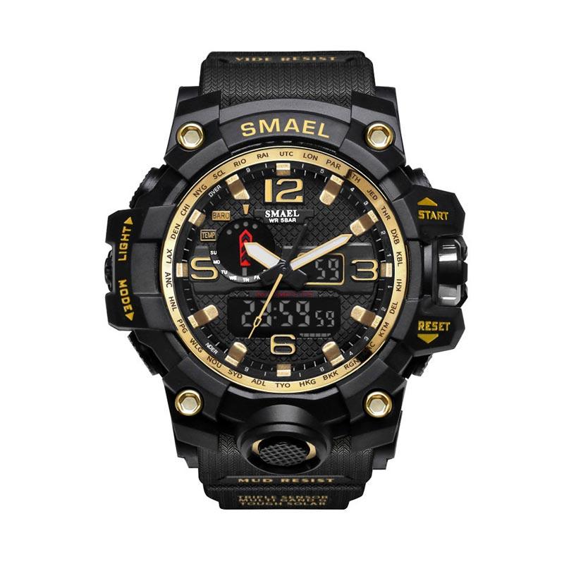 Jual Smael Sport Dual Time Jam Tangan Pria [1545/ Original