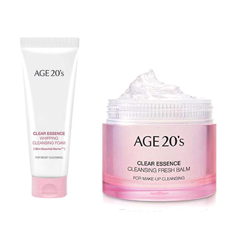 age 20's clear essence cleansing foam