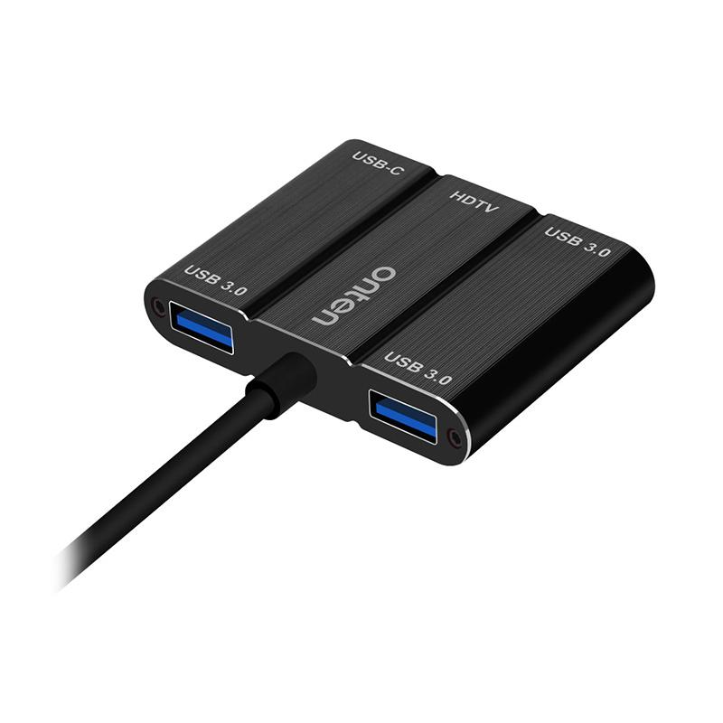 Projector AVBOX VGA to HDMI Adapter//Converter USB Cable and 3.5mm Audio Cable for Computer Male to Female Full 1080P,with Aluminum Alloy Laptop HDTV Black PC with Audio