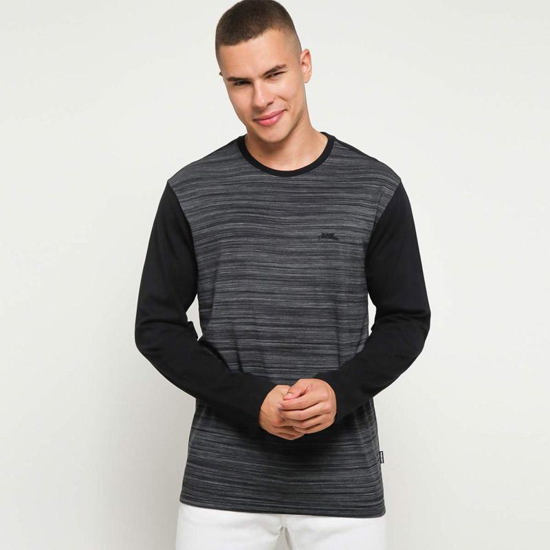 Regular Fit Long Sleeves T-Shirt di 