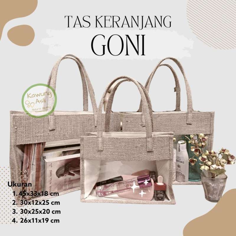 Tote bag karung goni on sale