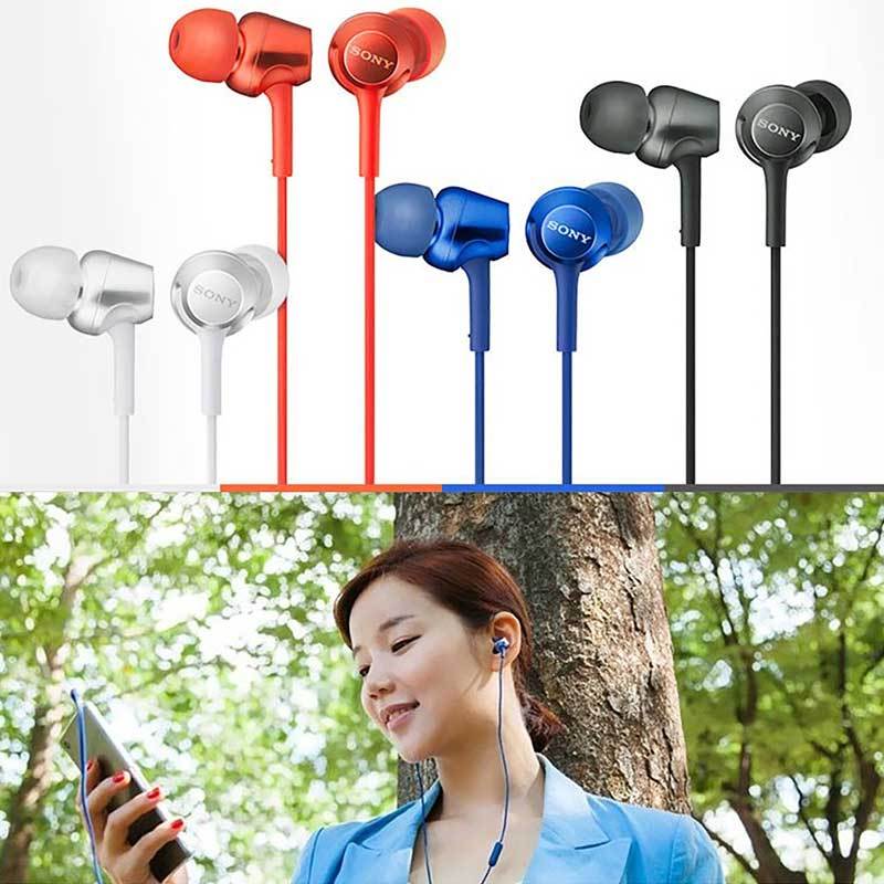 Jual SONY MDR-EX255AP Bass In-Ear Wired 