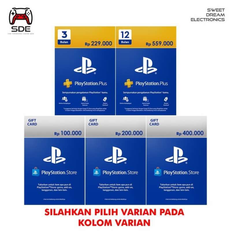 Voucher playstation online