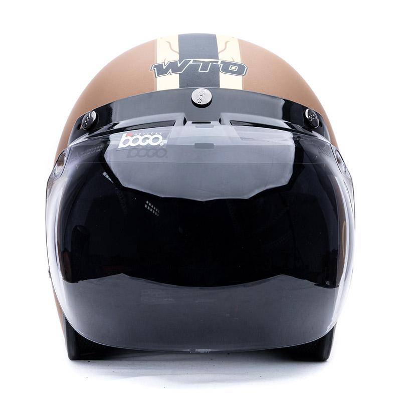 Jual Wto Helmet Retro Bogo Bombshell Helm Half Face Online Mei