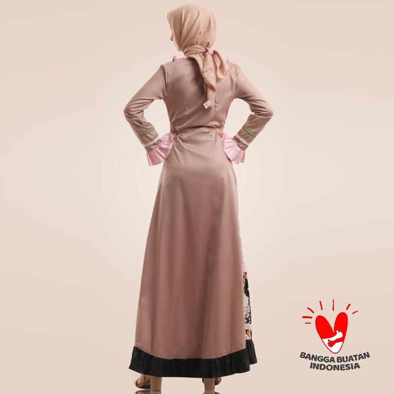 Jual Esme Fashion E 070204 Rose Bloem Dress Muslimah Wanita Online