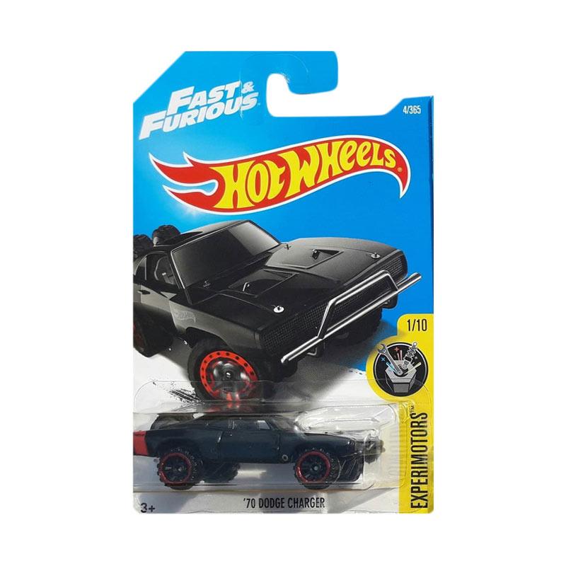 Jual Hot Wheels Fast Furious 70 Dodge Charger 2017 Hitam Die