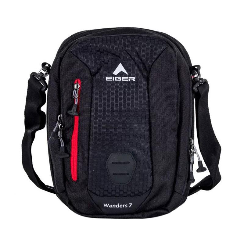 Jual Eiger Wanders 7 1 0 Shoulder Bag Pria Black 13 L Murah