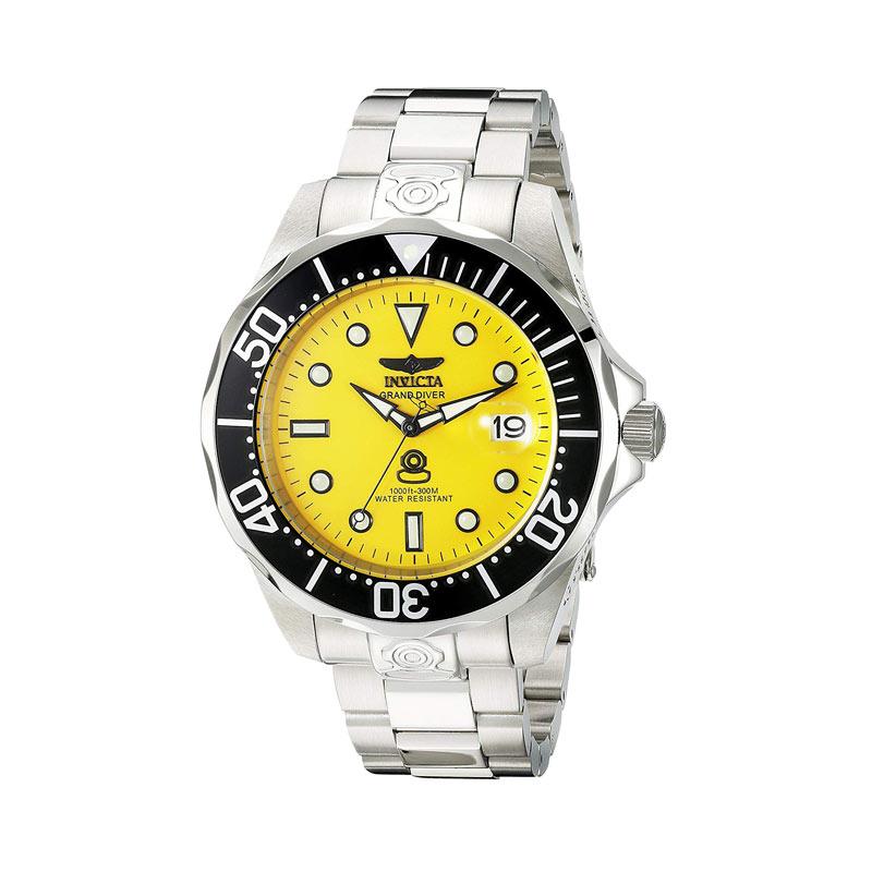 Invicta men's 8926ob pro diver stainless steel automatic watch with link bracelet top