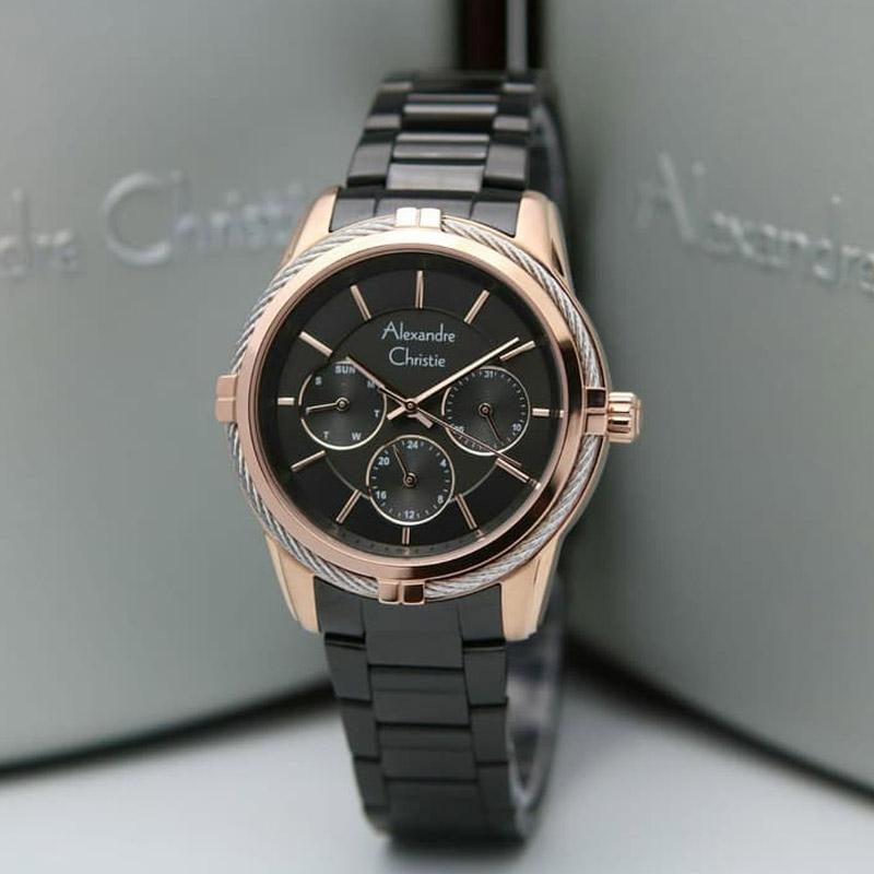 Jual Alexandre Christie Ac 2843 Jam Tangan Wanita [Original] - Black Rosegold di Seller TIME PIECE - Cibinong, Kab. Bogor | Blibli