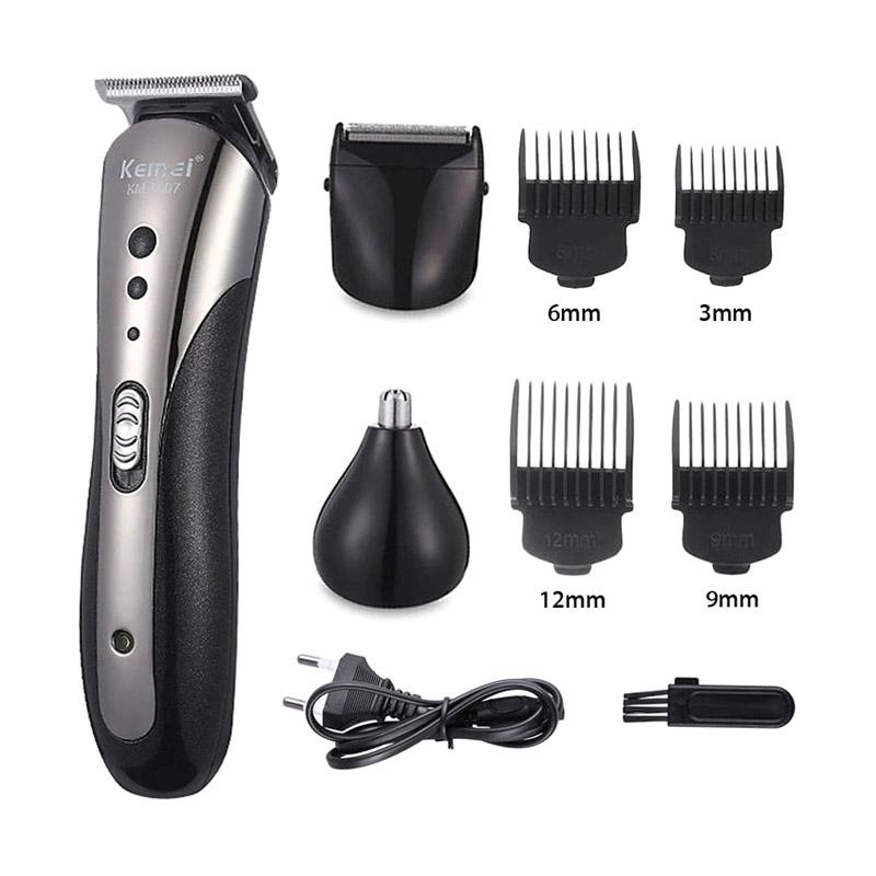 Jual Kemei 1407 Shaver Rechargeable Alat Cukur Elektrik Multifungsi 3 Model Black Online Oktober 2020 Blibli Com