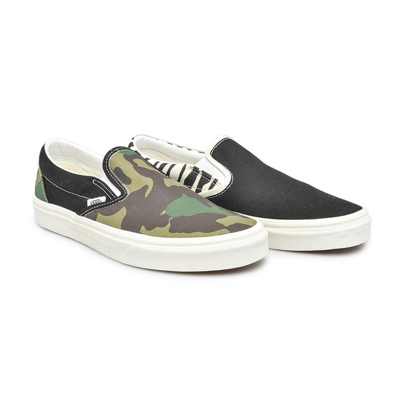 mismatch vans slip on