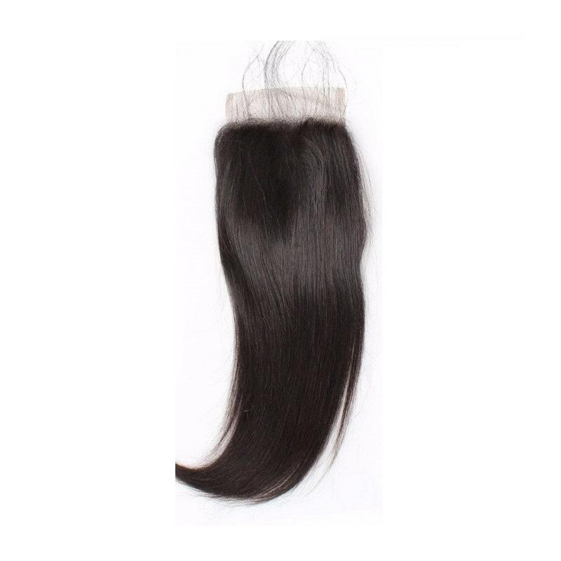 Jual Iit Malaysian Straight Human Hair Lace Closure With Baby Hair Non Remy Head Design Free Part Hair Extensions 16 Inch Online Oktober 2020 Blibli Com
