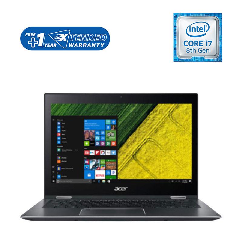 Jual Acer Spin Sp513 52n 82ps Notebook Black 13 3 I7 8550u 16gb 512gb Win10 Nx Gr7sn 005 Free 1yr Ext Warranty Online November 2020 Blibli