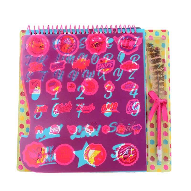 Jual Disney Soy Luna Multifunctional Cute Copybook Notebook With