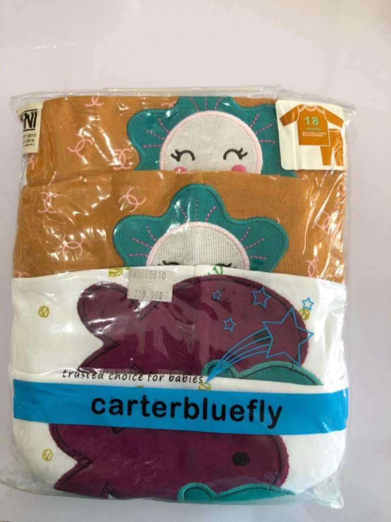 Jual CARTER BLUEFLY Setelan Panjang Anak Usia 6 9 12 18 Bulan Isi