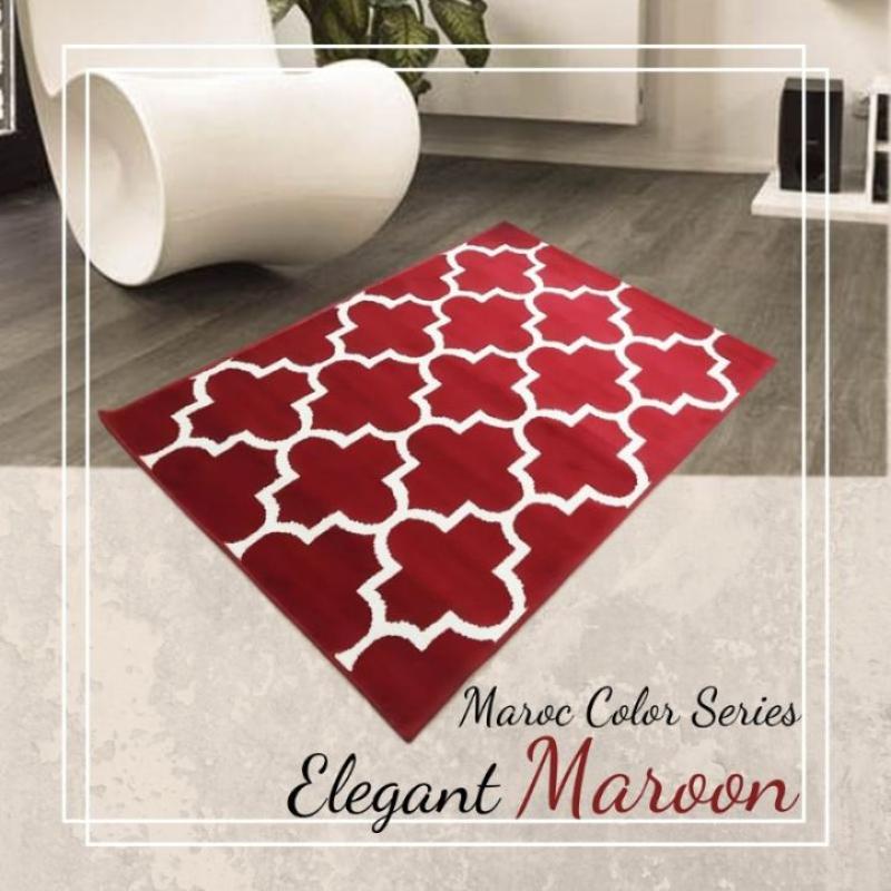Jual Maroc Dr14 Karpet Lantai Maroon 100x150 Cm Online Oktober 2020 Blibli Com