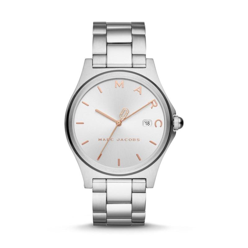 Jual Marc By Marc Jacob Hendry Silver Dial 36mm Polished
