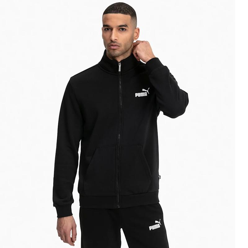 Jual PUMA Essentials Track Jacket Pria TR 851771 01 BLACK S di