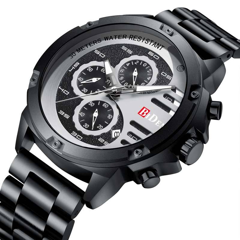 Jual Biden Fashion Cool Stainless Steel Bisnis Waterproof Jam Tangan Pria Online September 2020 Blibli Com