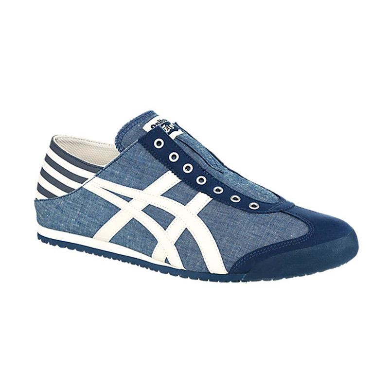 Jual Onitsuka Tiger Mexico 66 Paraty Sepatu Wanita Navy Original Online Oktober 2020 Blibli Com
