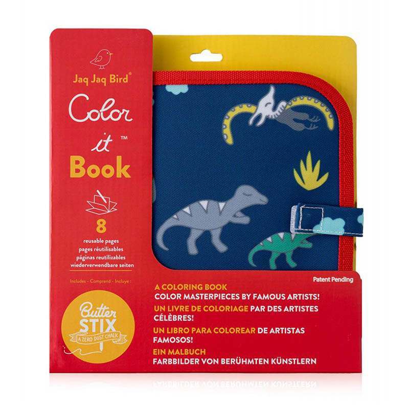 Jual Jaq Jaq Bird Dinosaur Color It Book Online November 2020 Blibli Com