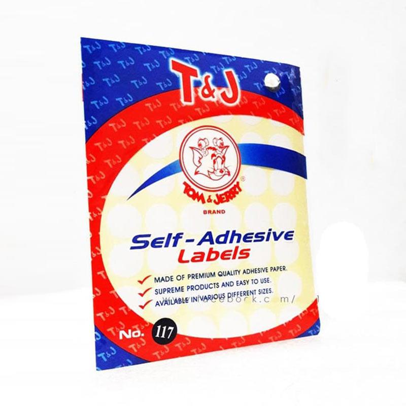 Jual Tom & Jerry No 117 Bulat Sticker Labelm[480 pcs/ 10 ...