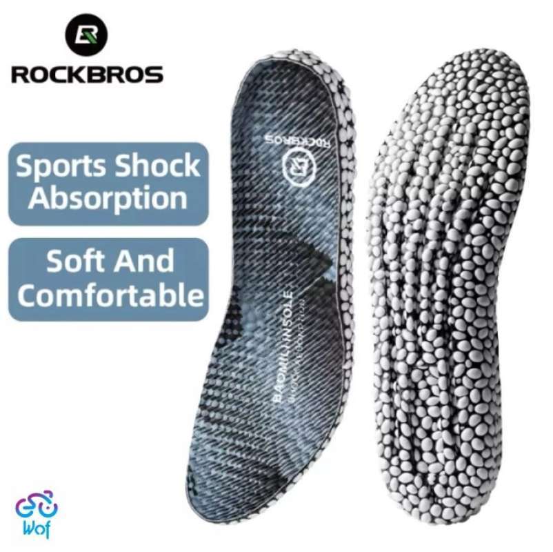 Jual ROCKBROS Shoe Insoles Comfortable Boost Running Cushion Sol Pad Sepatu  di Seller OWL STORE - Cengkareng Timur, Kota Jakarta Barat | Blibli