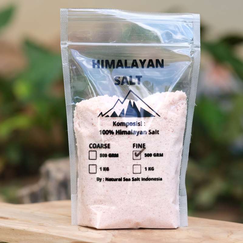 Jual Himalayan Salt Garam Himalaya Fine 1 Kg Online Agustus 2020 Blibli Com
