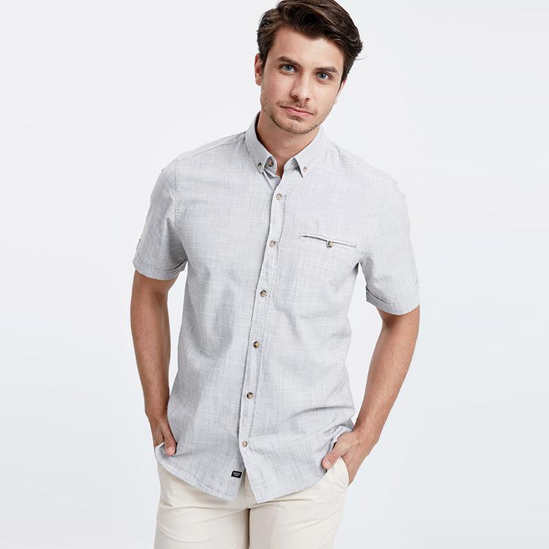 Jual Lc Waikiki Regular Fit Short Sleeve End On End Shirt Kemeja Pria Olive Green 8s1538z8 Online November 2020 Blibli Com