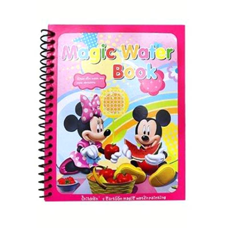 Jual Oem Mickey Mouse Magic Water Book Buku Mewarnai With Pena Air Mainan Edukasi Anak Murah Juni 2021 Blibli