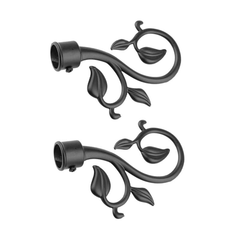 Jual Oem Vintage Retro Decorative Curtain Rod Pole Finials Window Blind Pole Caps 1 Pair Online Oktober 2020 Blibli Com