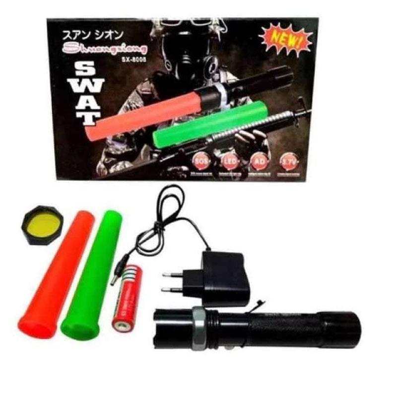 Jual Shuangxiong Sx 8008 Police Swat Senter Led Online September 2020 Blibli Com