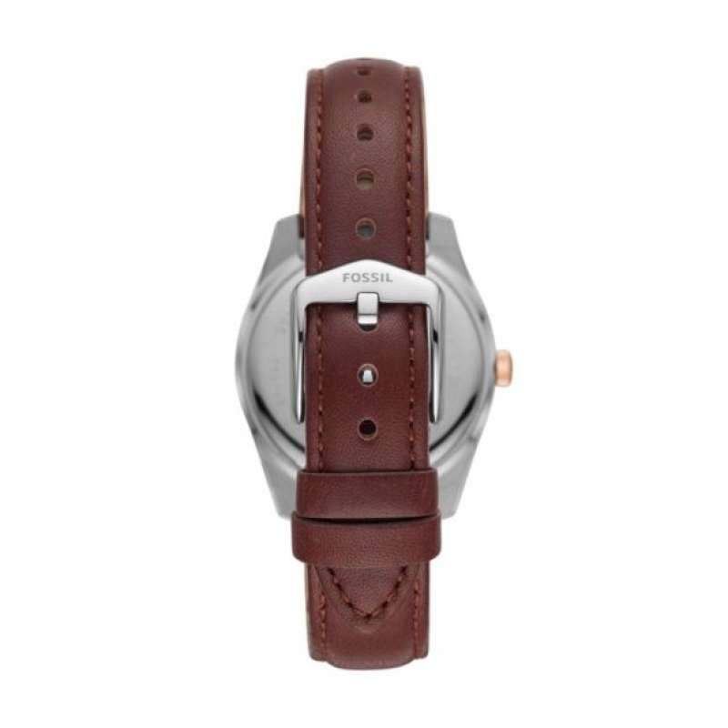 Jual Fossil Scarlette Mini Three Hand Brown Leather Watch Es4822 Online November 2020 Blibli