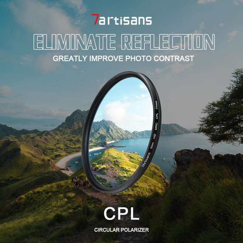 7artisans Photoelectric CPL Circular Polarizer Filter Camera (46-82mm)