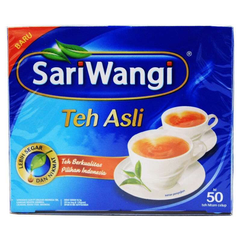 Jual Sariwangi Teh Asli Teh Hitam Celup 50 Pcs Terbaru Desember 2021 Harga Murah Kualitas Terjamin Blibli