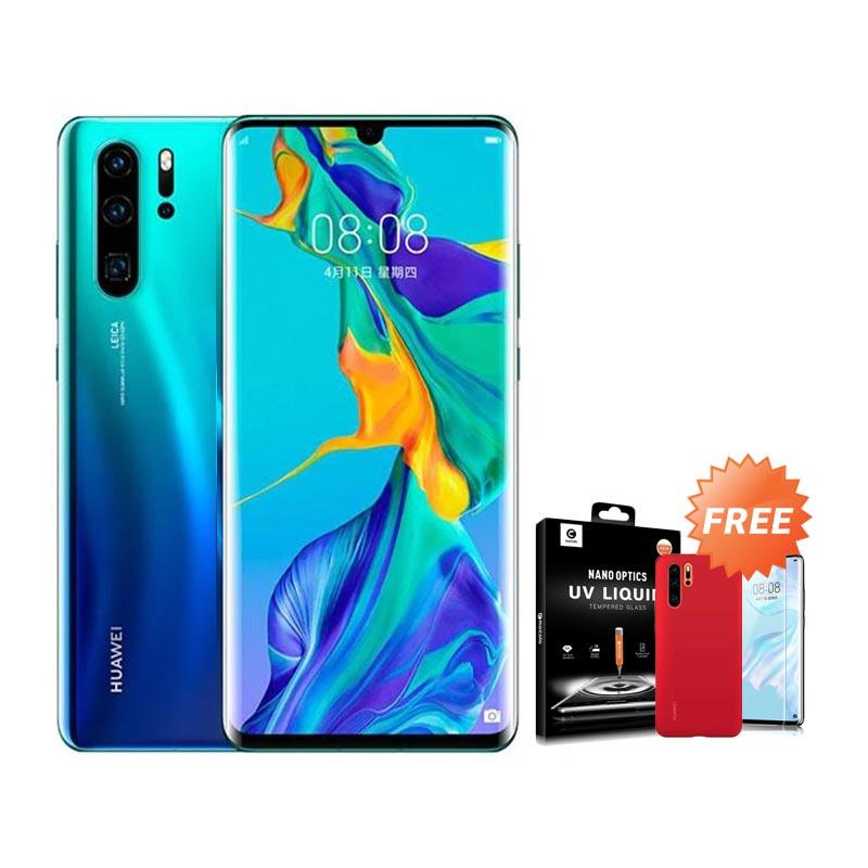 Jual Huawei P30 Pro Smartphone 256 Gb 8 Gb Free Smartscale Silicone Case Red Mocolo Tempred Glass Online November 2020 Blibli Com