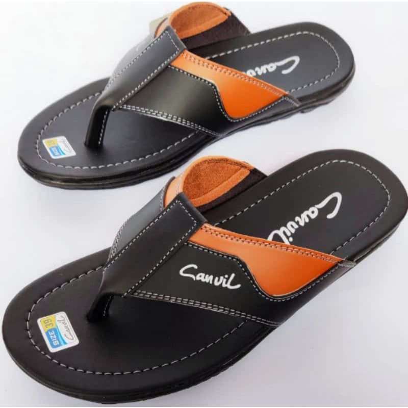 Jual Sandal Carvil Jepit Sandal Kulit Pria Jepit Casual Pria