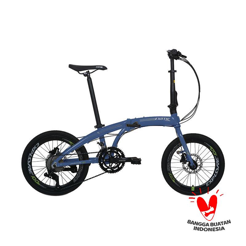 Jual Exotic Explore 10 0 Sepeda Lipat 20 Inch 2x10 Speed Online Agustus 2020 Blibli Com