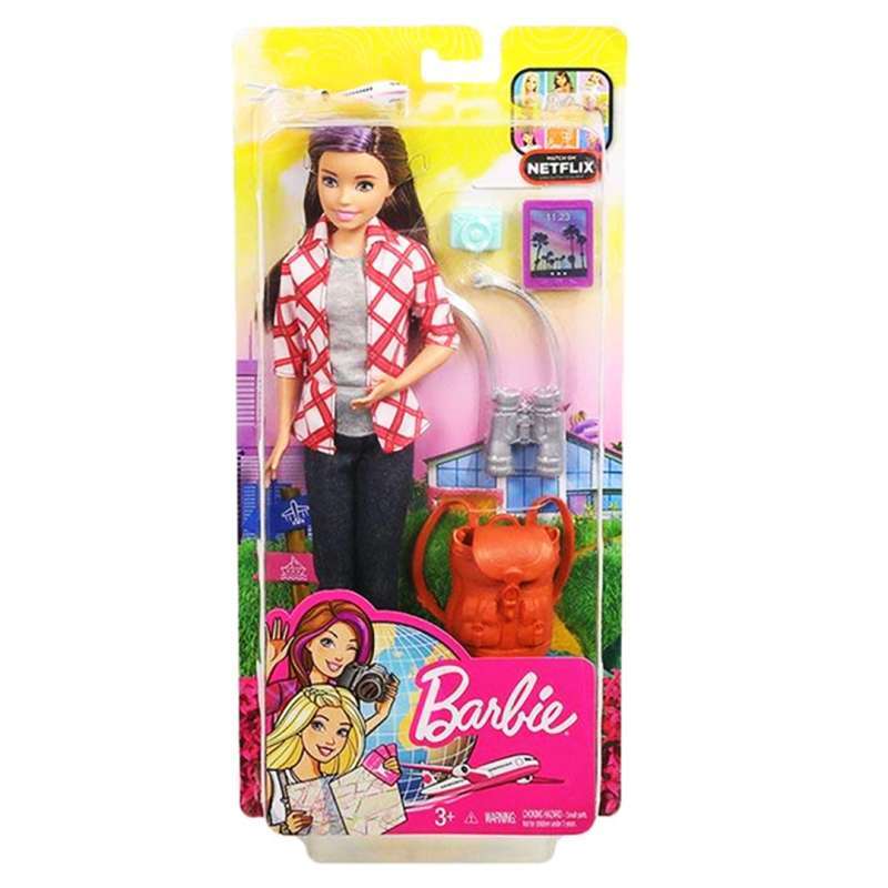 Jual Barbie Travel Skipper Fwv17 Mainan Boneka Anak Original Online September 2020 Blibli Com
