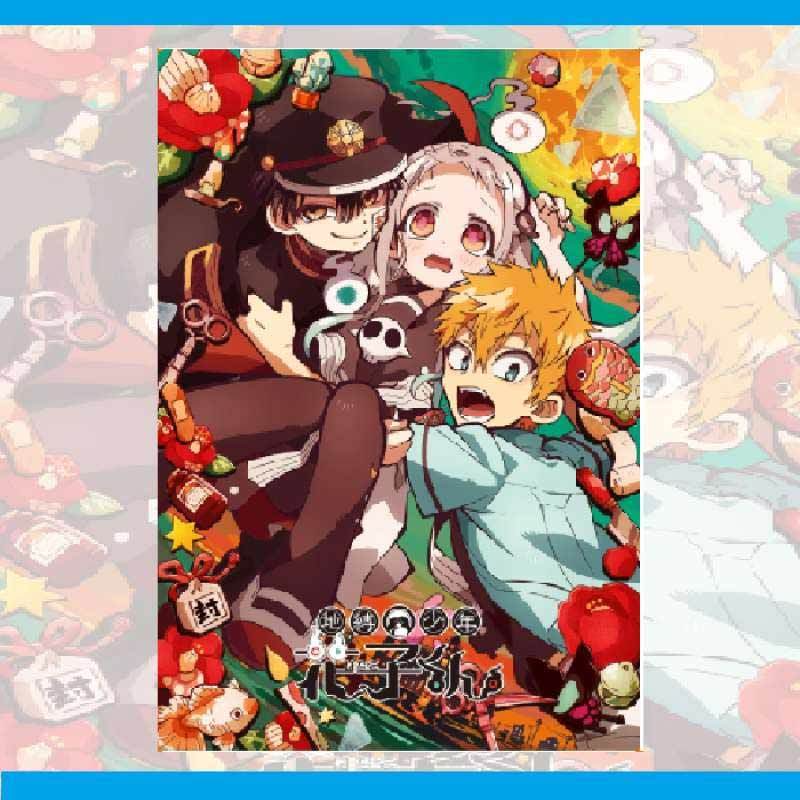 Jual Oem Jibaku Shounen Hanako Kun Action Figure Poster Anime A3