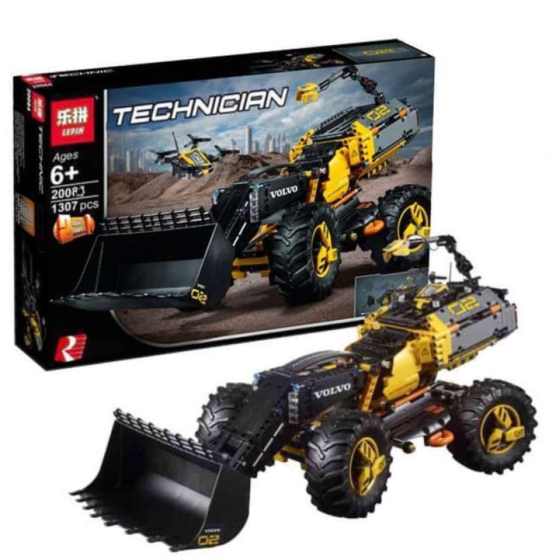 Jual Brick Lepin 20084 Volvo Concept Wheel Loader Zeux 42081 di