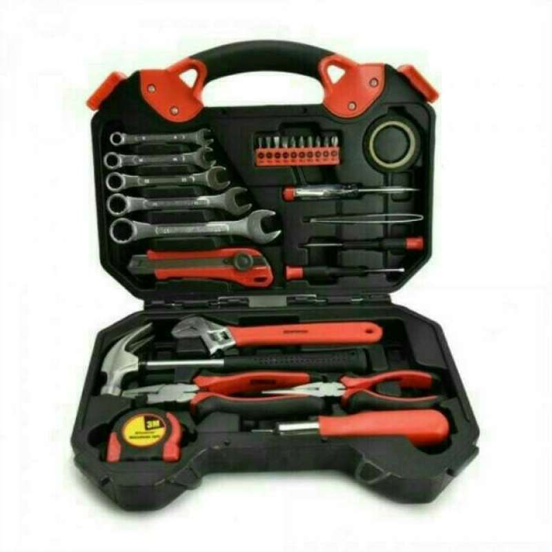 Jual Krisbow 28 Tool Kit Set Perkakas Mekanik Online Januari 2021 Blibli