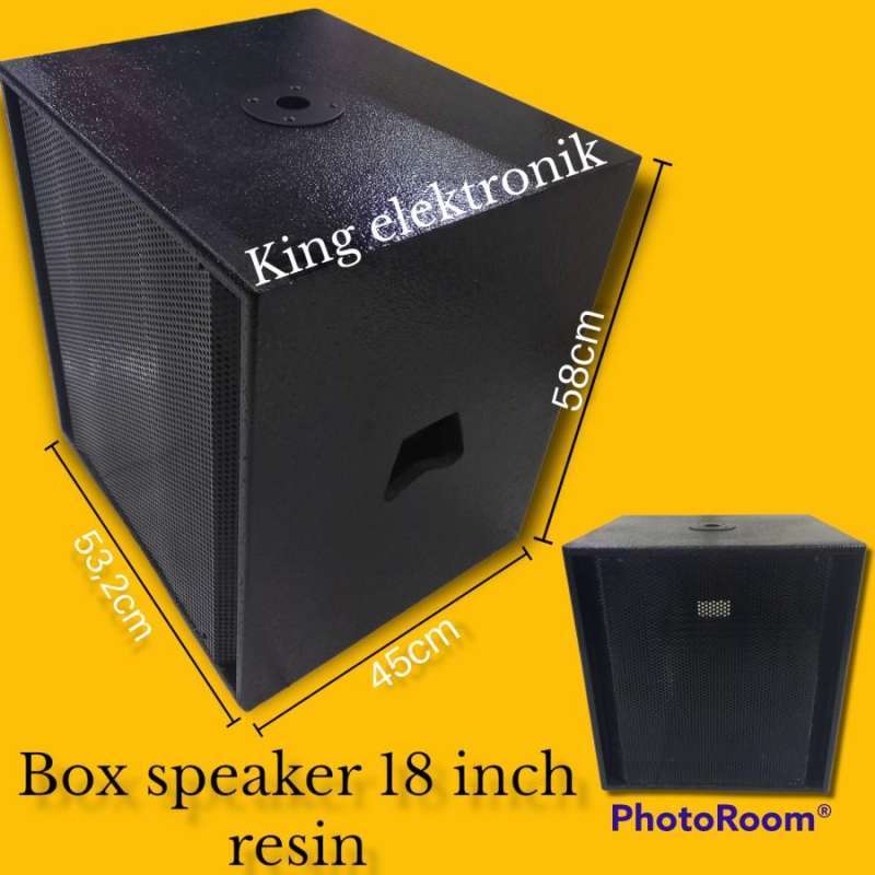 Box speaker subwoofer sales 18