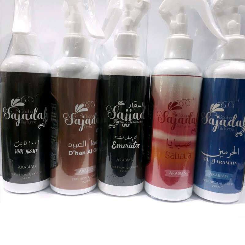 Promo Parfum Sajjadah Dobha Anti Bakteri Non Alkohol 250 ml Parfum