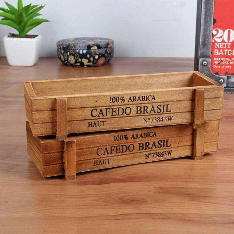 Jual Lans Wood Flowerpot Garden Planter Plant Window Box Trough Pot Succulent Flower Bed Plant Flower Pots Planters Online September 2020 Blibli Com