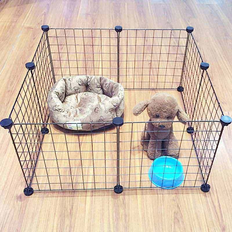 Jual Lans Multifunctional Pet Fence Super Strong Bearing Dog Cat Rat Rabbit Iron Cage S Online Januari 2021 Blibli
