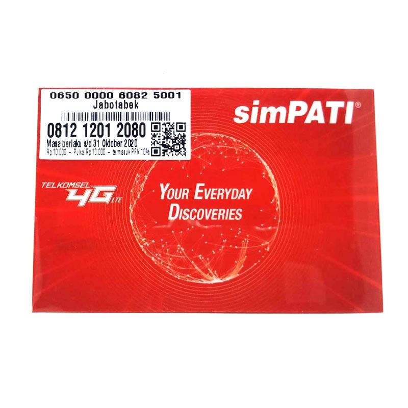 Jual Telkomsel Simpati Nomor Cantik 12 Digit 0812 120 120 80 Kartu Perdana Online Oktober 2020 Blibli Com
